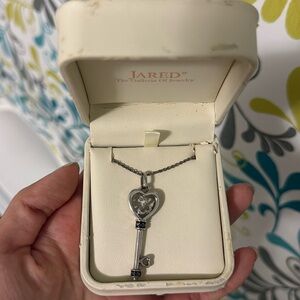 Jared key necklace